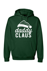 Dark green Christmas hoodie with 