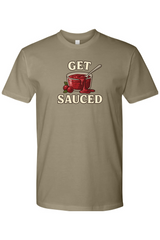 Light olive green Thanksgiving t-shirt with 