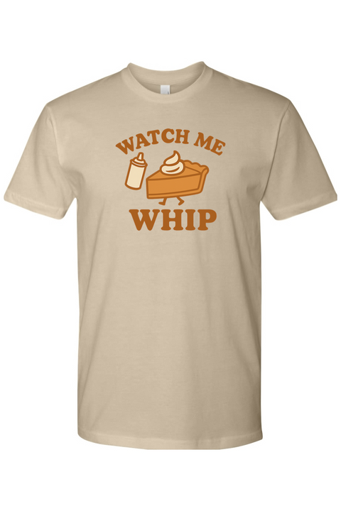 Dark sand beige Thanksgiving t-shirt with 