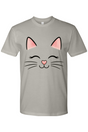Cat Face Halloween T-Shirt