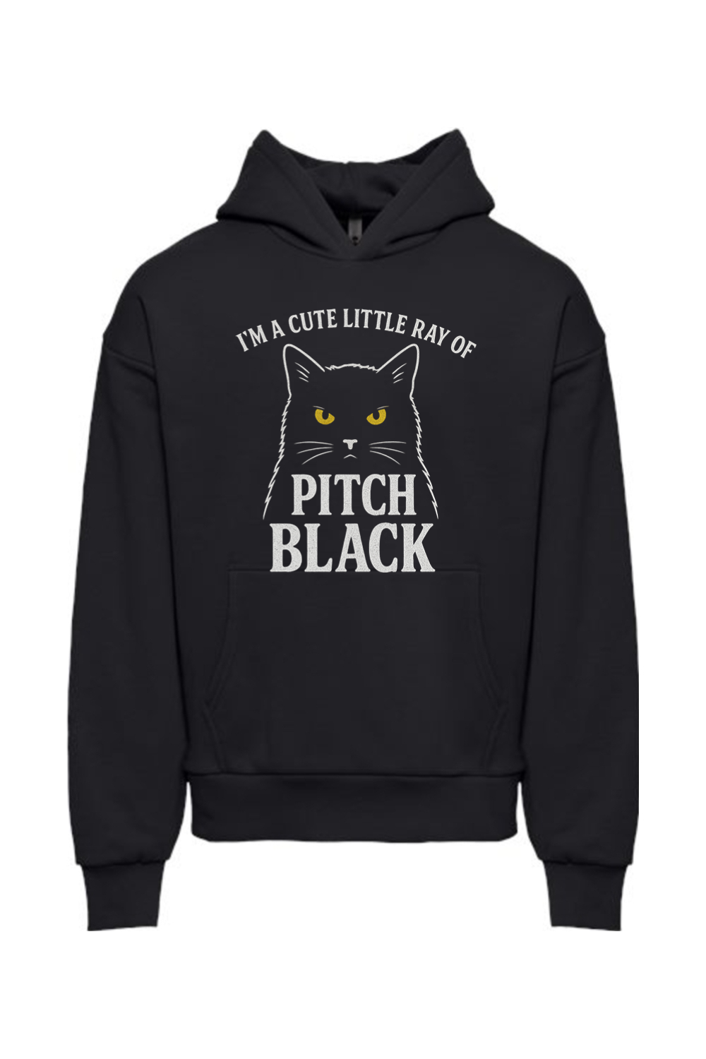I'm a Cute Little Ray of Pitch Black Hoodie