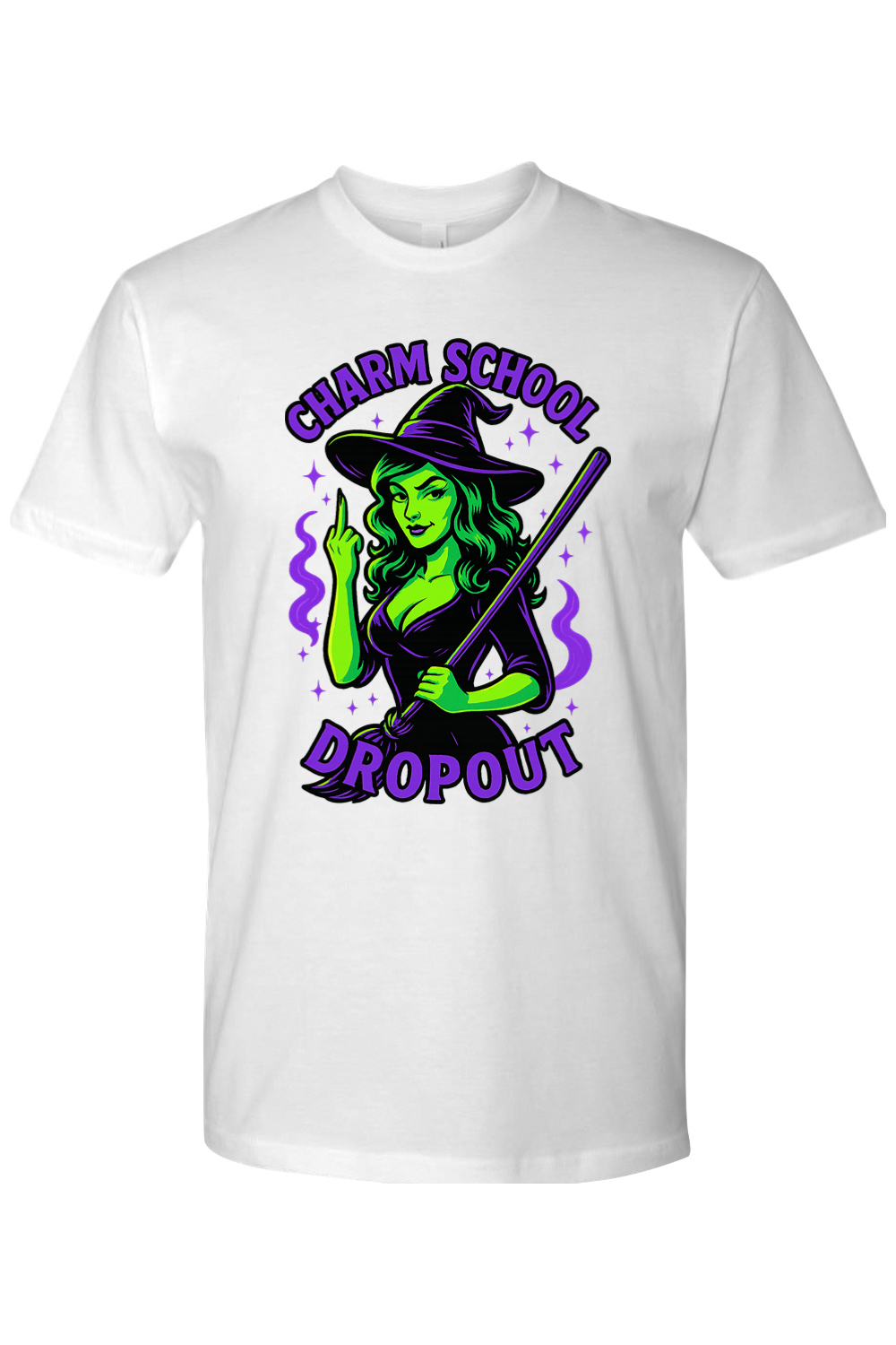 Charm School Dropout Witch T-shirt