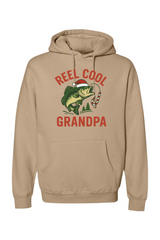 Dark beige Christmas hoodie with 