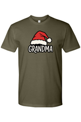 Olive  green Christmas t-shirt with 