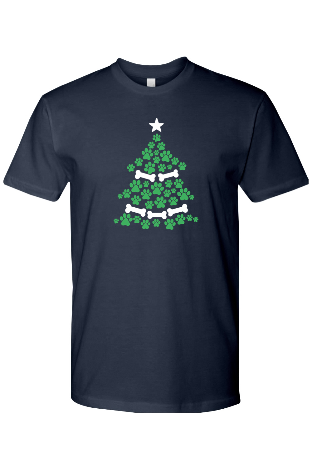 Paws & Bones Christmas Tree T-Shirt