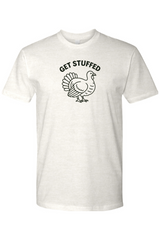 Light cream Thanksgiving t-shirt with 