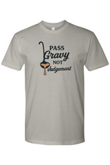 Gray Thanksgiving t-shirt with 