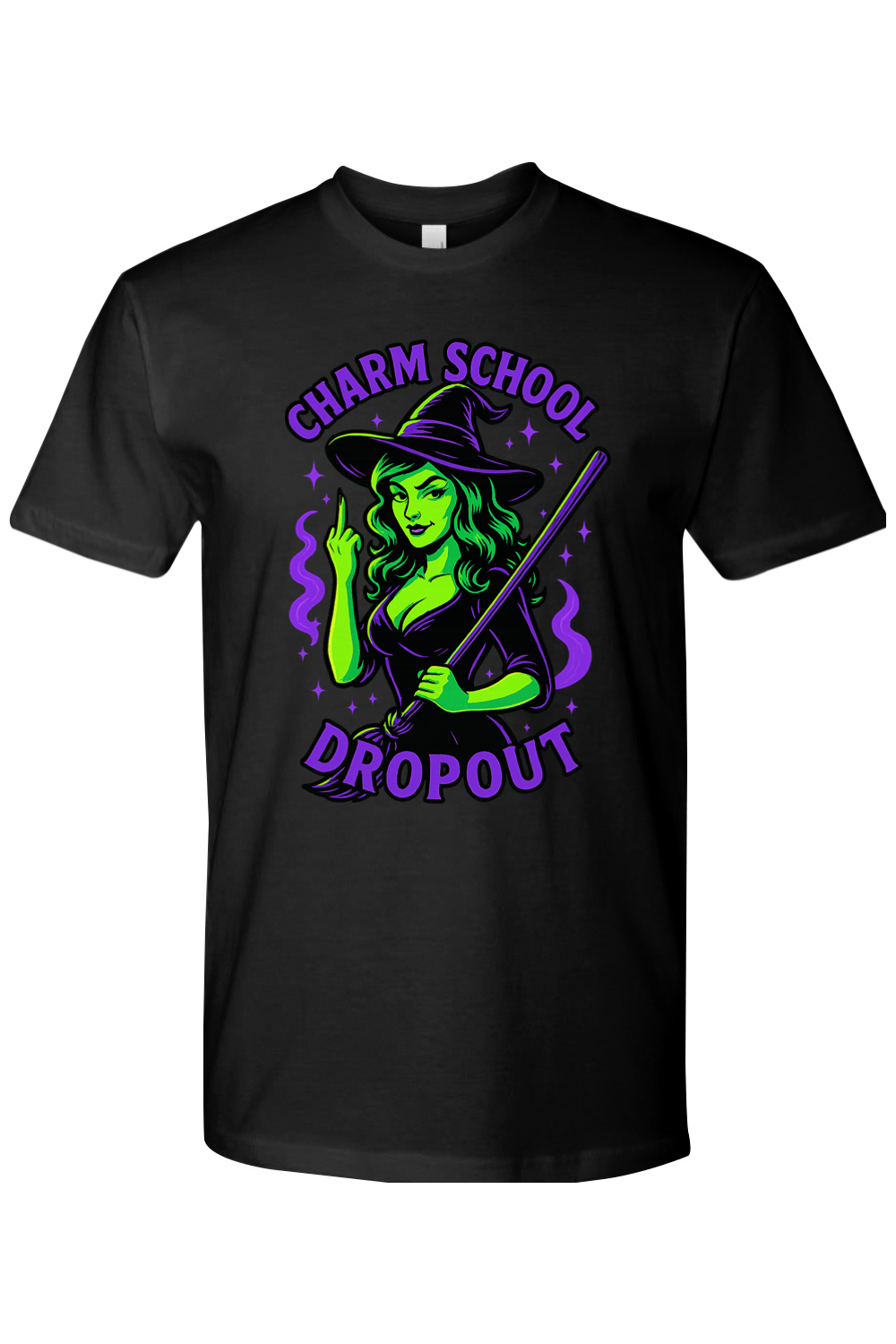 Charm School Dropout Witch T-shirt