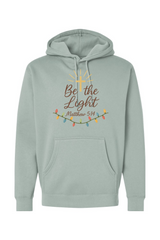 Light green Christmas hoodie with 