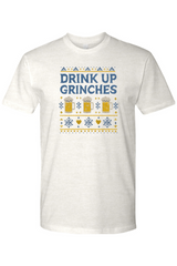 Light cream Christmas t-shirt with 