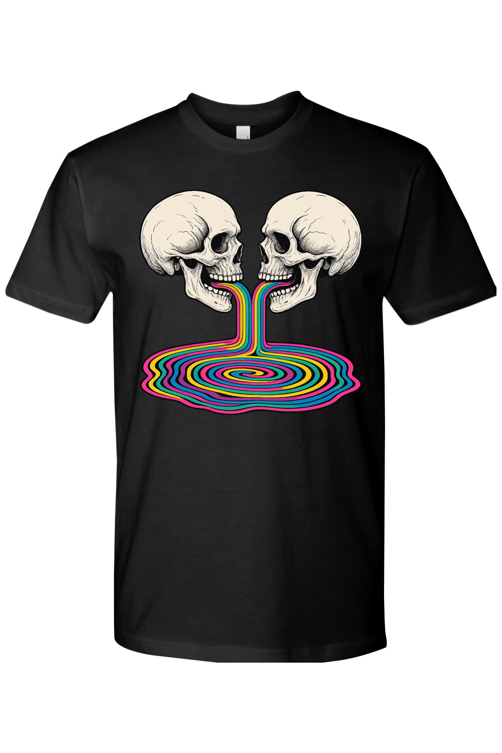 Melted Silence Skulls T-Shirt