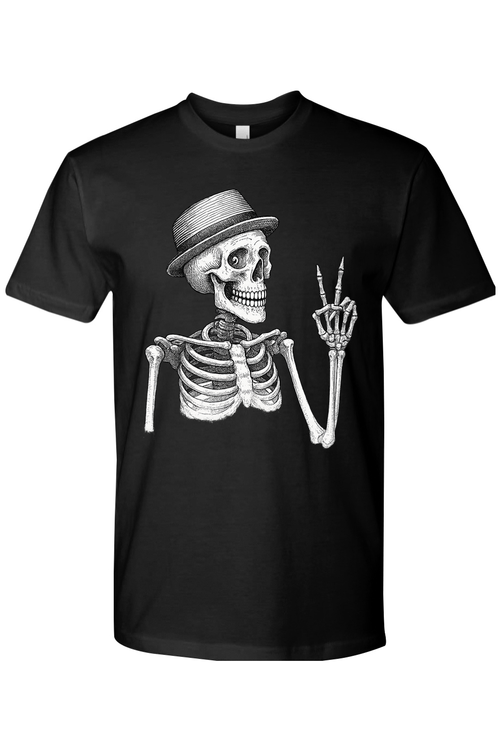 Fedora Skeleton T-Shirt