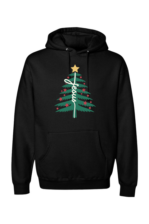 Black Christmas hoodie with 