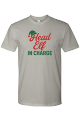 Gray Christmas t-shirt with 