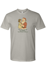 Gray Christmas t-shirt with 
