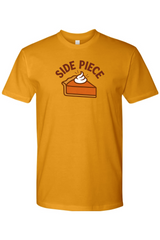 Mustard yellow Thanksgiving t-shirt with 