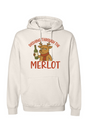 Dashing Through the Merlot Christmas Reindeer Hoodie
