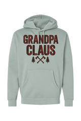 Light green Christmas hoodie with 