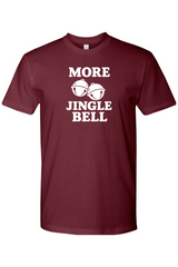 Maroon Christmas t-shirt with 