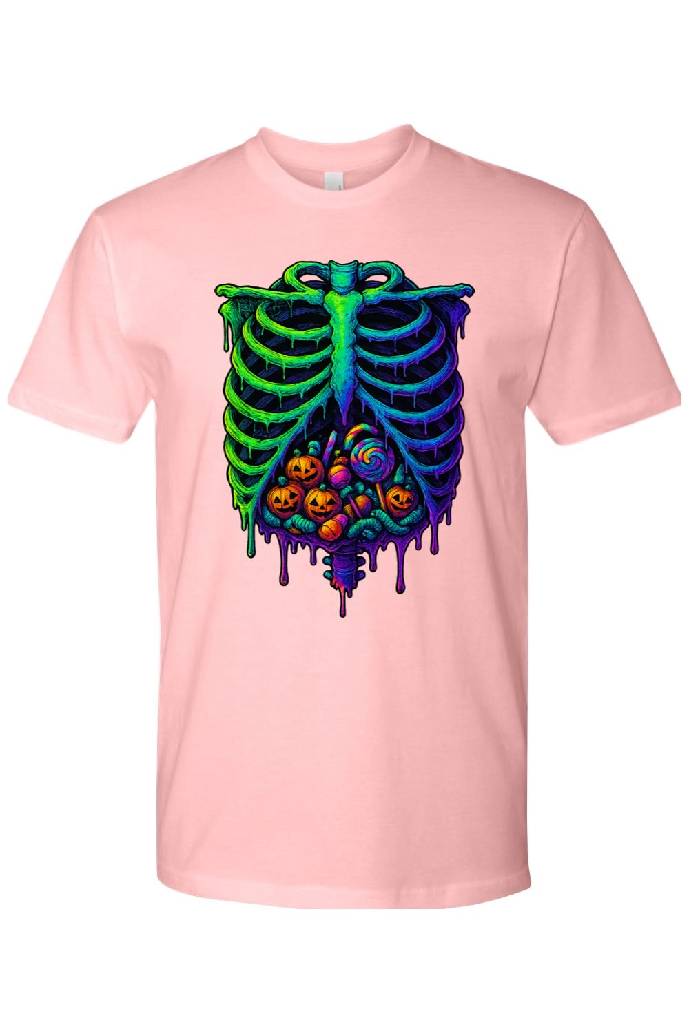 Neon Nightmare Ribcage T-Shirt