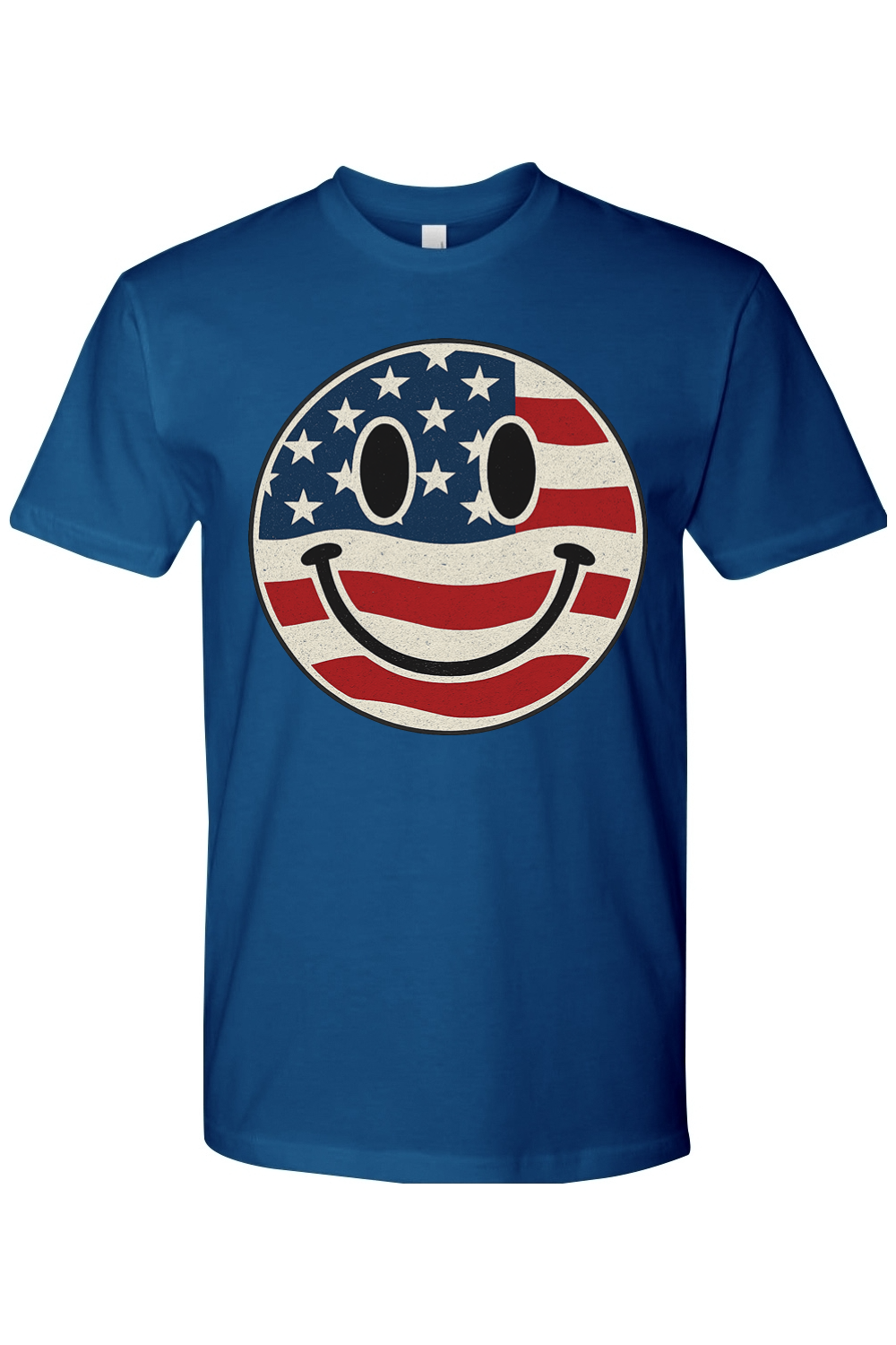 Star Spangled Smiley Face T-Shirt