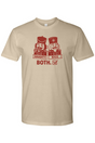 Naughty Nice Both Nutcracker Christmas T-Shirt