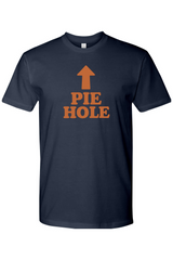 Navy blue Thanksgiving t-shirt with 