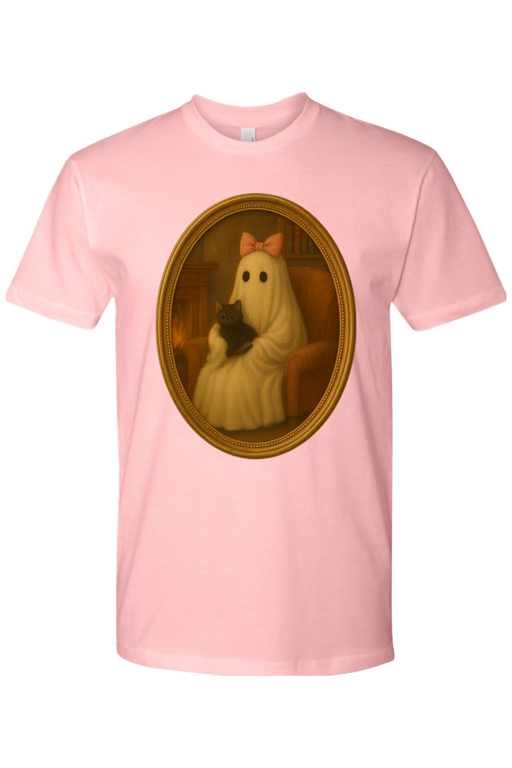 Girlie Ghost & Her Cat T-Shirt