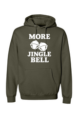 Olive green Christmas hoodie with 