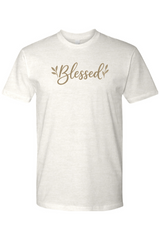 Light cream Thanksgiving t-shirt with 