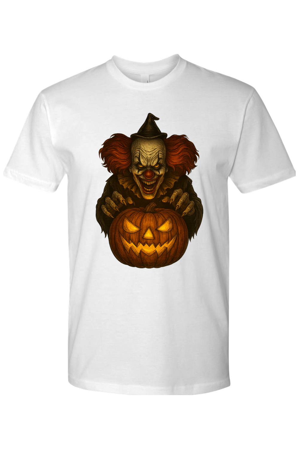 Cursed Clown Jack-o-Lantern T-Shirt
