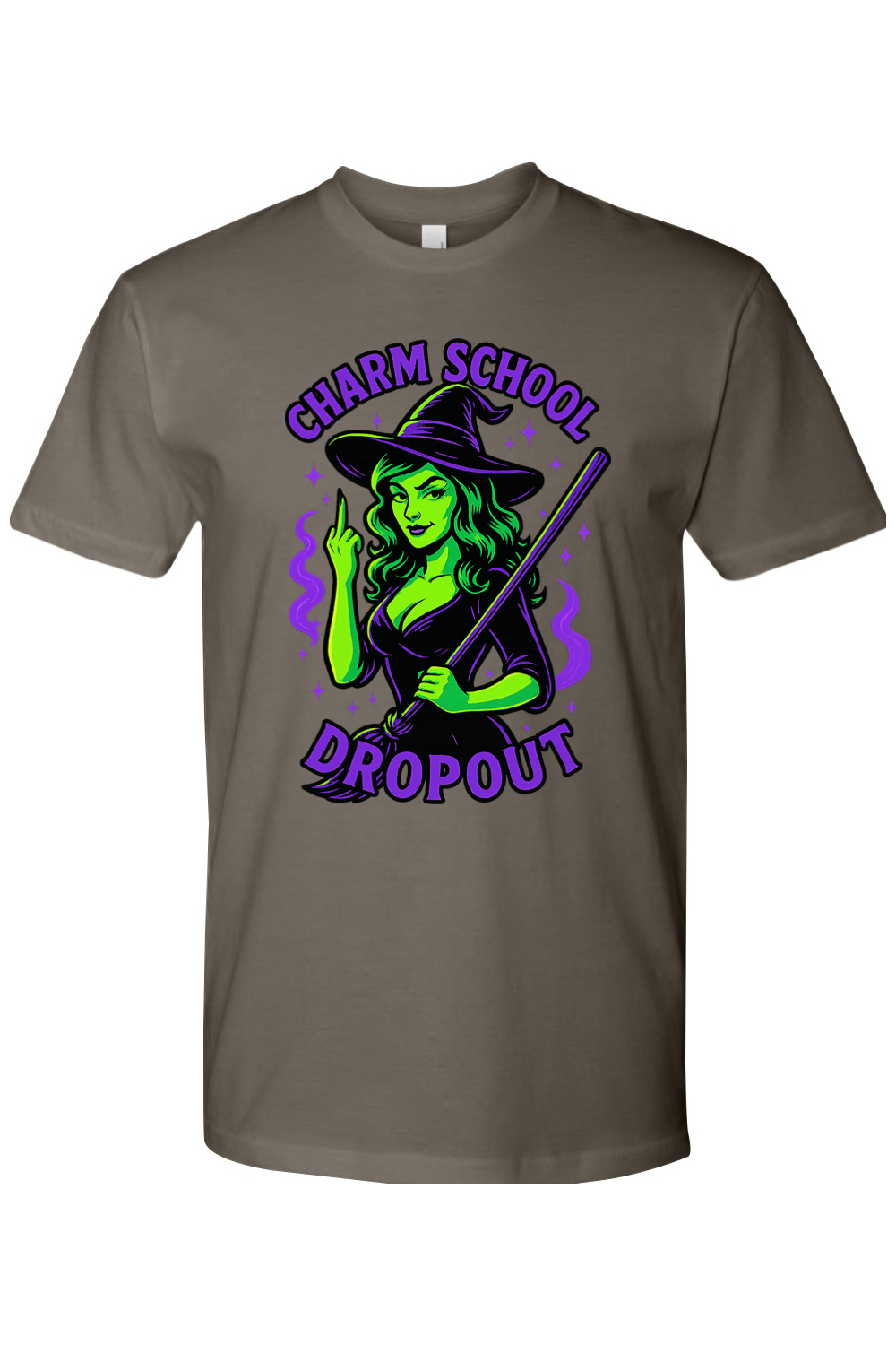 Charm School Dropout Witch T-shirt