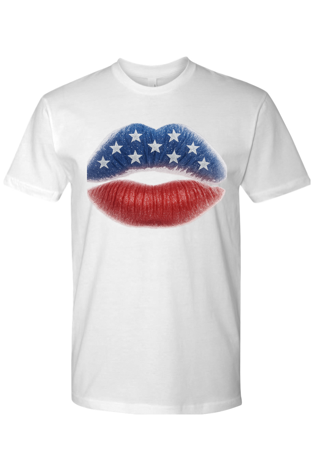 USA Star Lips T-Shirt