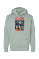 Light green Christmas hoodie with 
