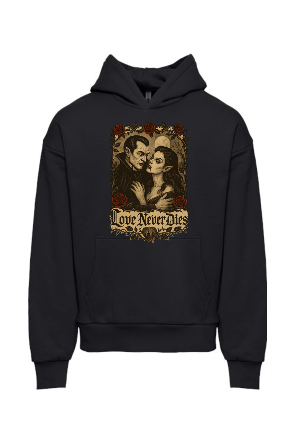 Love Never Dies Vampire Hoodie