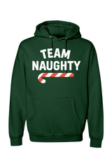 Green Christmas hoodie with 