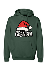 Pine green Christmas hoodie with 