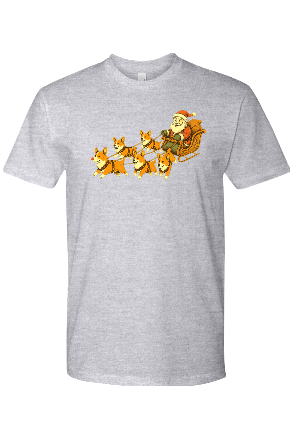 The Corgi Sleigh Ride T-Shirt