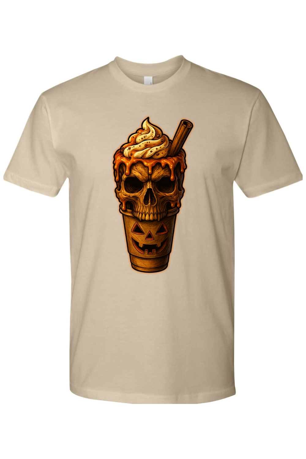 Pumpkin Spice Skull T-Shirt