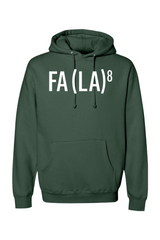 Pine green Christmas hoodie with 