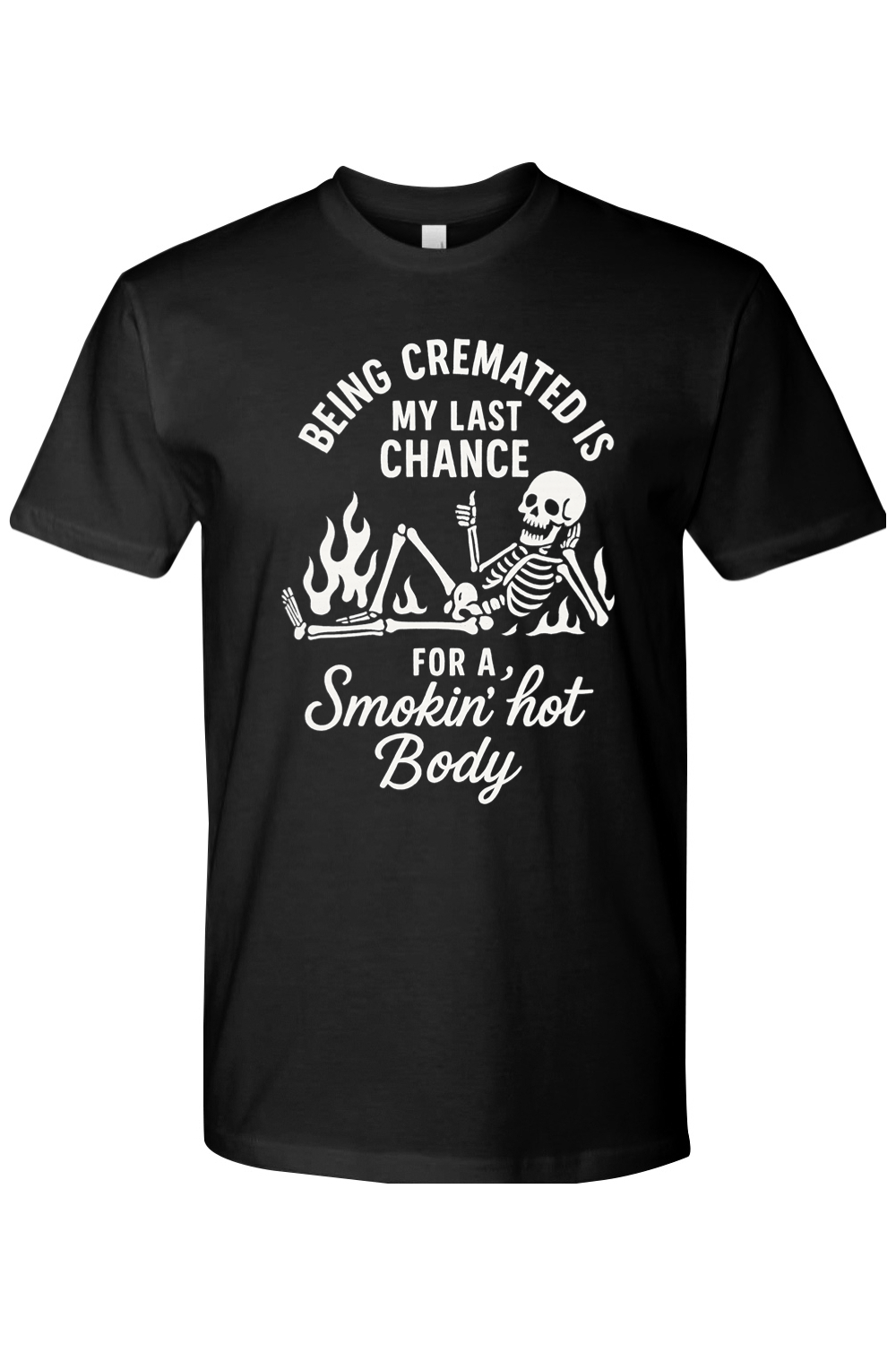 Smokin' Hot Body Skeleton T-Shirt