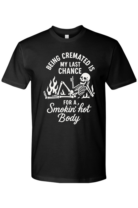 Smokin' Hot Body Skeleton T-Shirt