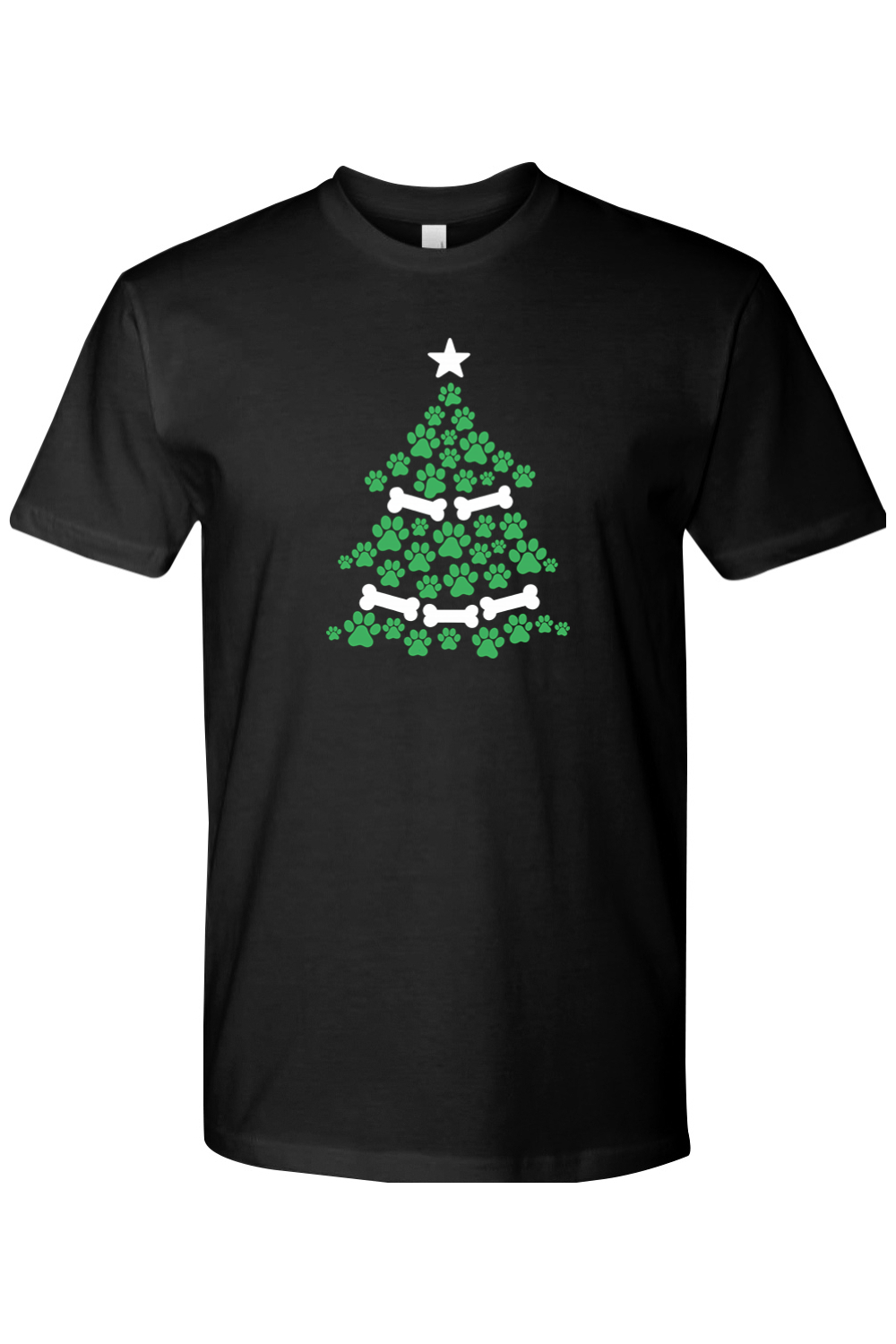 Paws & Bones Christmas Tree T-Shirt
