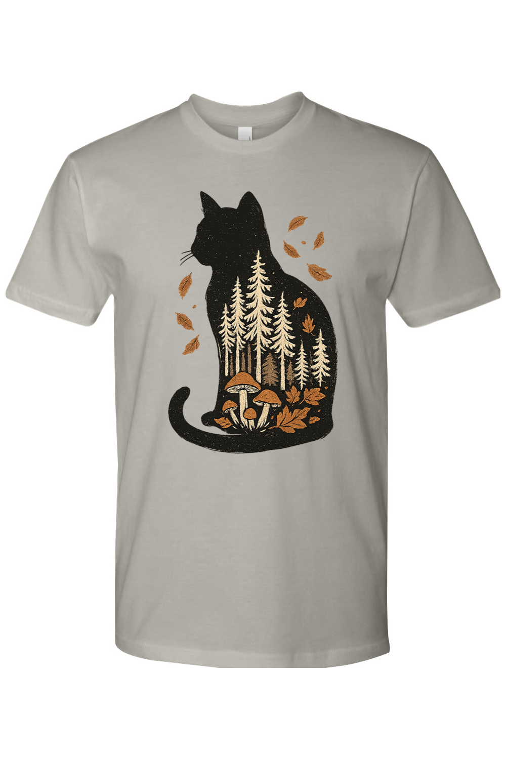 Cat of Autumn Leaves T-Shirt