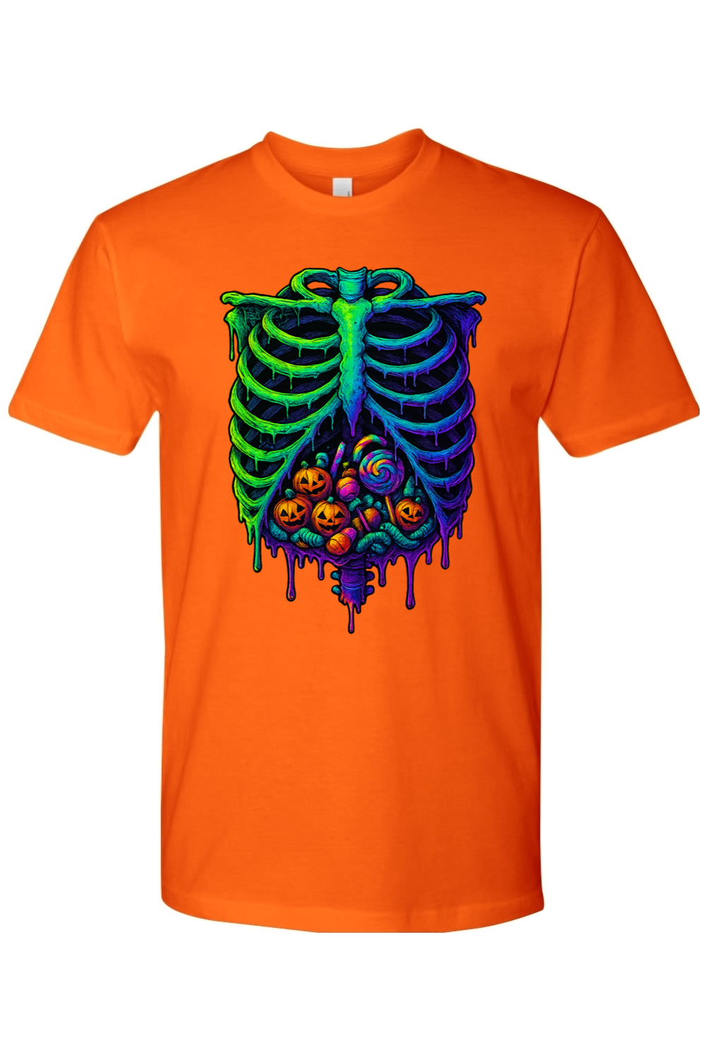 Neon Nightmare Ribcage T-Shirt