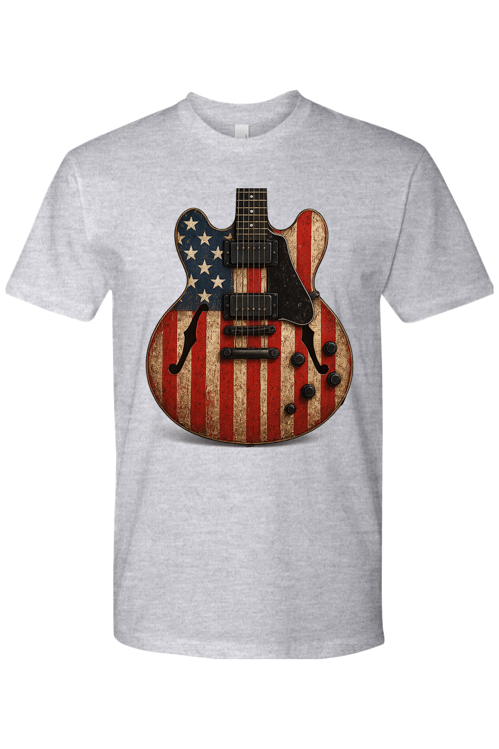 Stars, Stripes & Strings Guitar T-Shirt