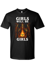 Girls Will Be Girls Witch T-Shirt