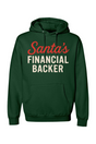 Santa's Financial Backer Christmas Hoodie