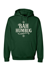 Dark green Christmas hoodie with 