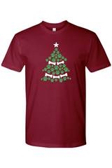 Paws & Bones Christmas Tree T-Shirt
